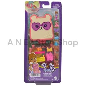 Polly Pocket Cute Bear Picnic Mini Playset - Mattel 2023